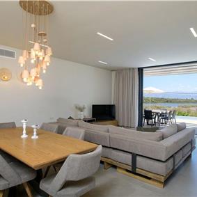 3 bedroom villa with pool & sea view, near Acharavi, sleeps 6